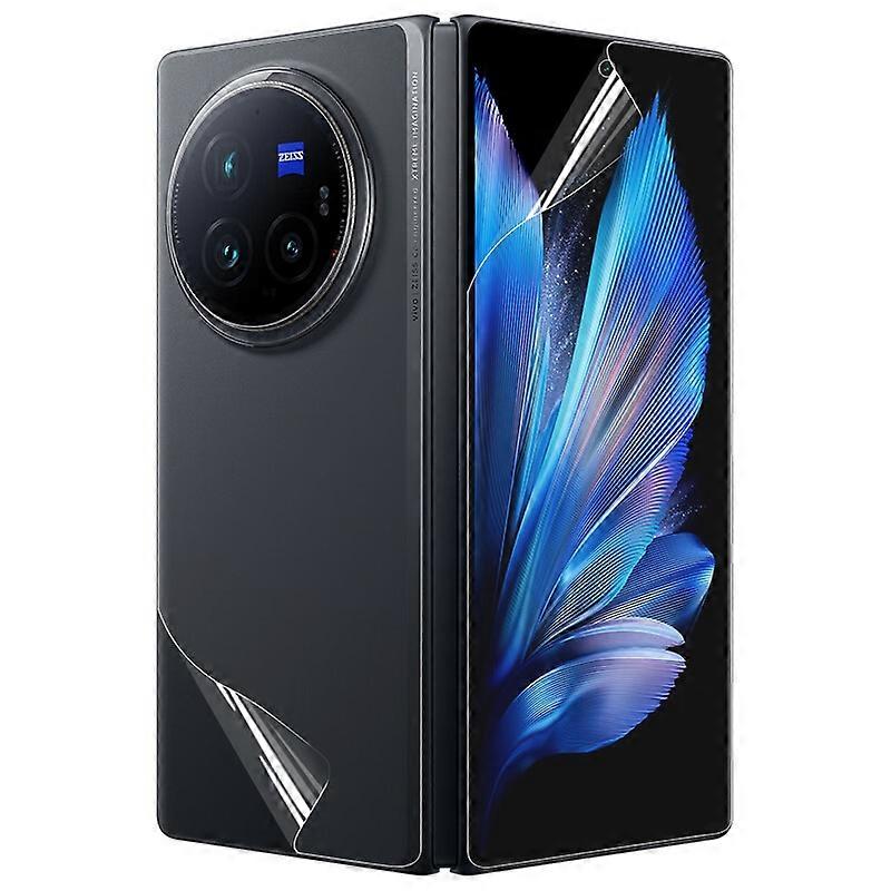 Outside + Back Screen Protector Explosion-proof Hydrogel Film For vivo X Fold3 Pro