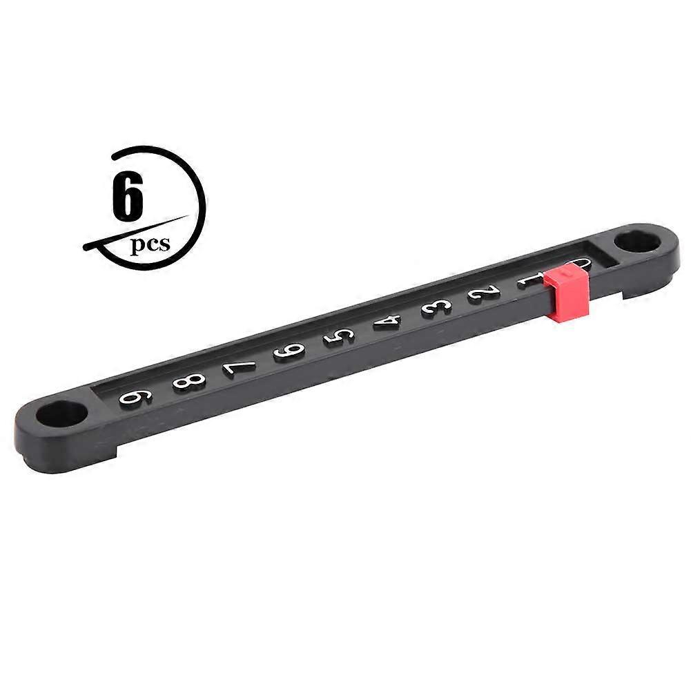 6 Pcs Mini Snooker Score Board Scorer Pointers and Number Strip