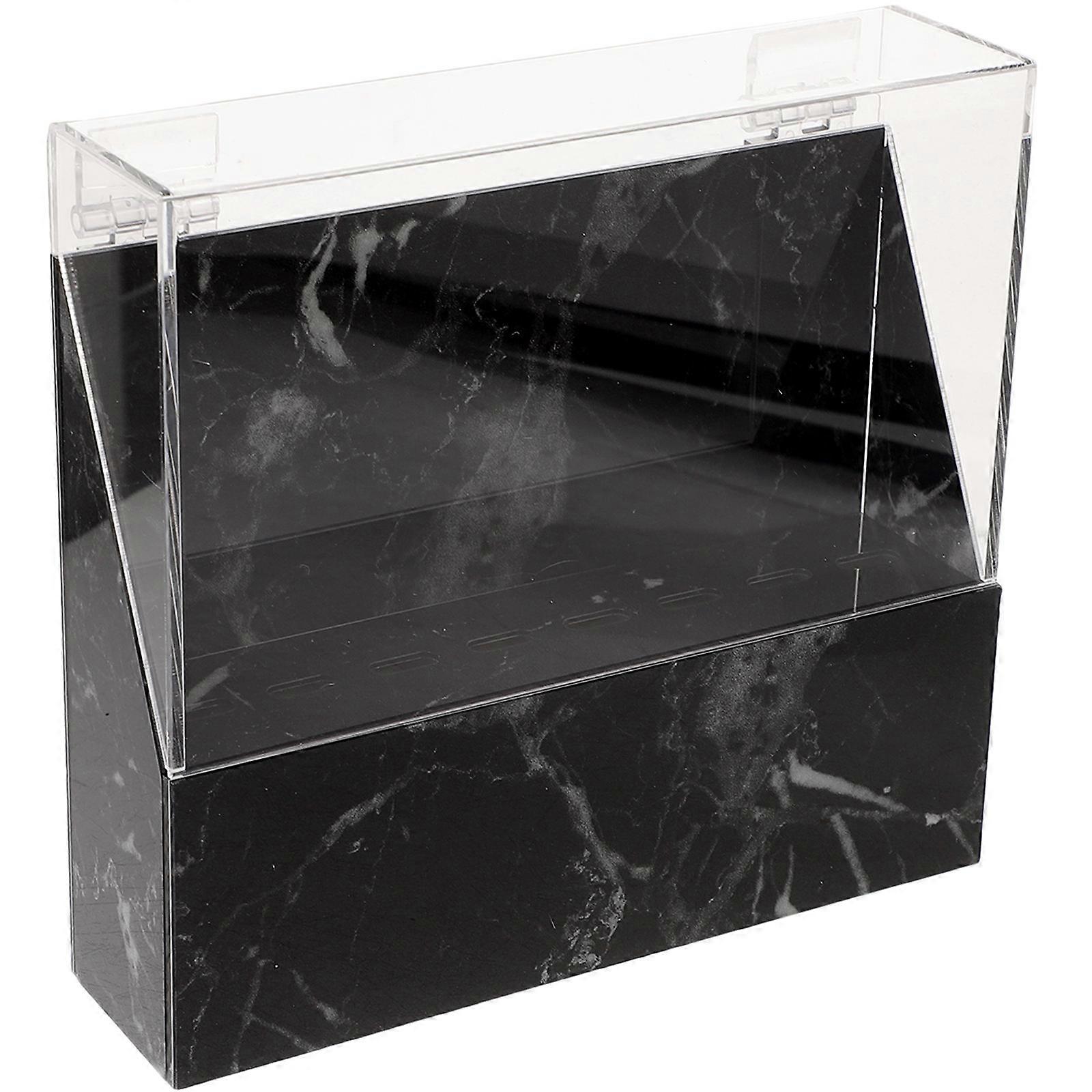 Eyebrow Tweezers Storage Container For Dressing Table Acrylic Material Convenient Access 1Set