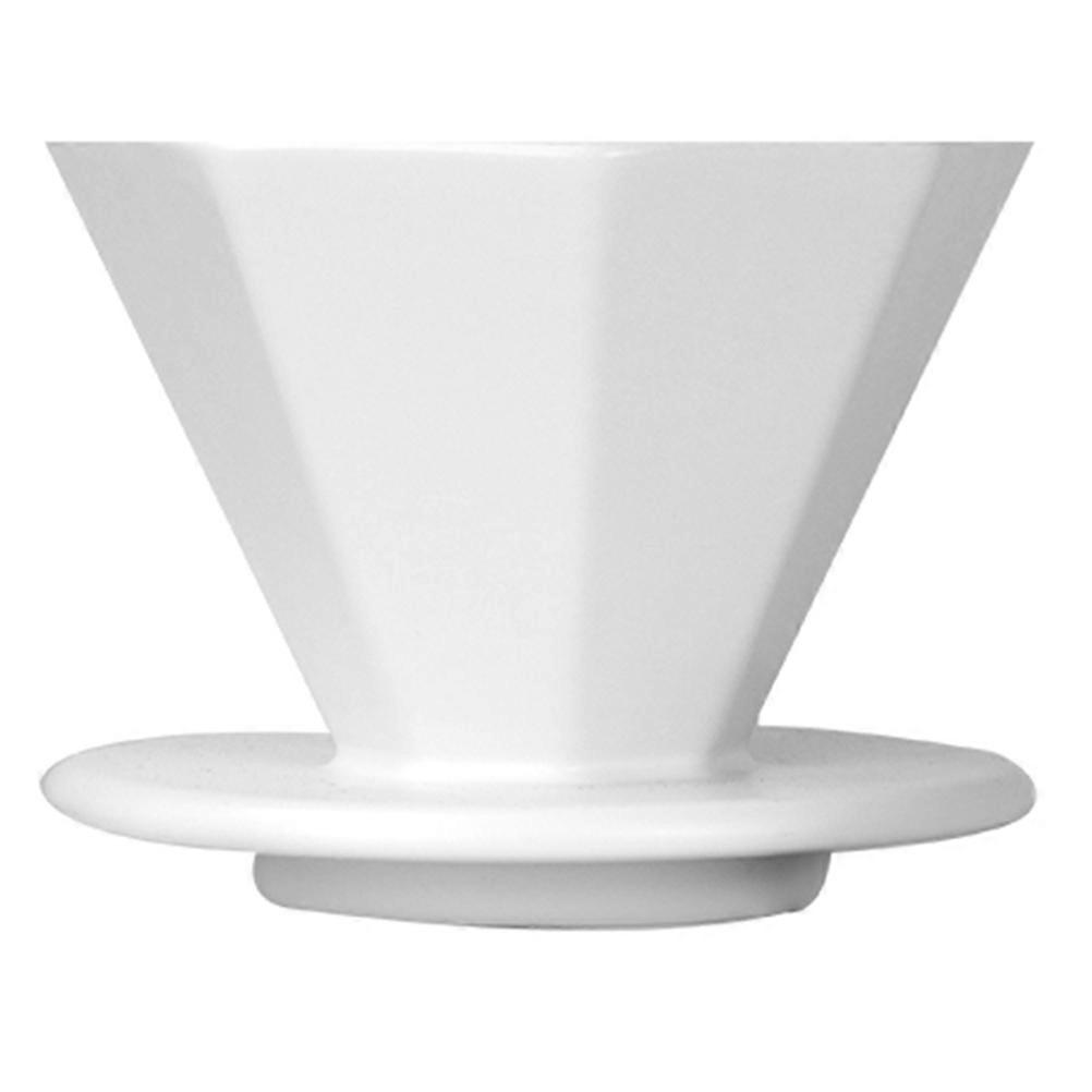 Reusable Manual Coffee Filter Cup Practical Ceramic Filter For Home Use 11.2X11.2CM 1Set