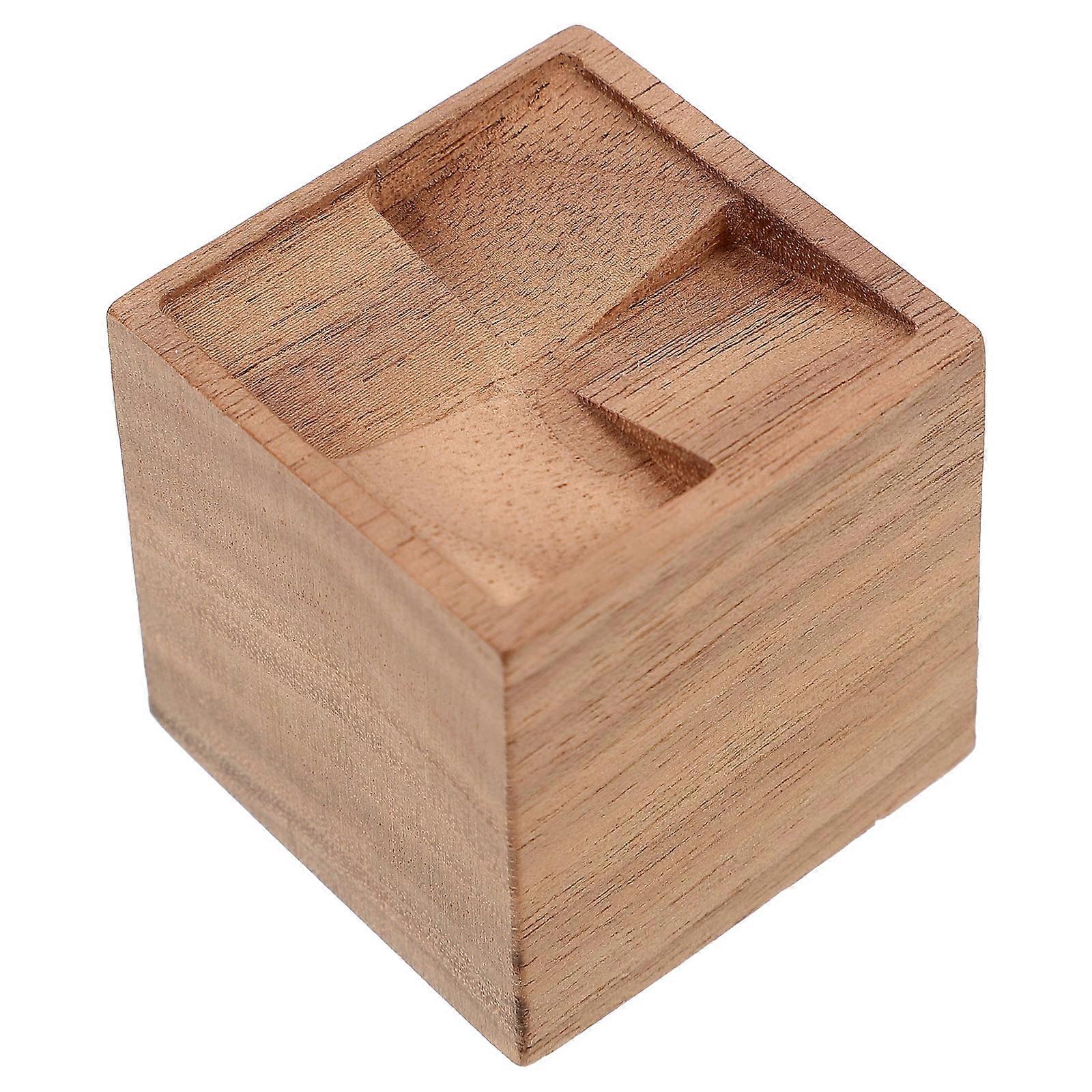 Brown Plastic Wood Diffuser for Essential Oils Aromatherapy Use Small Size Fits Home Office Bedroom