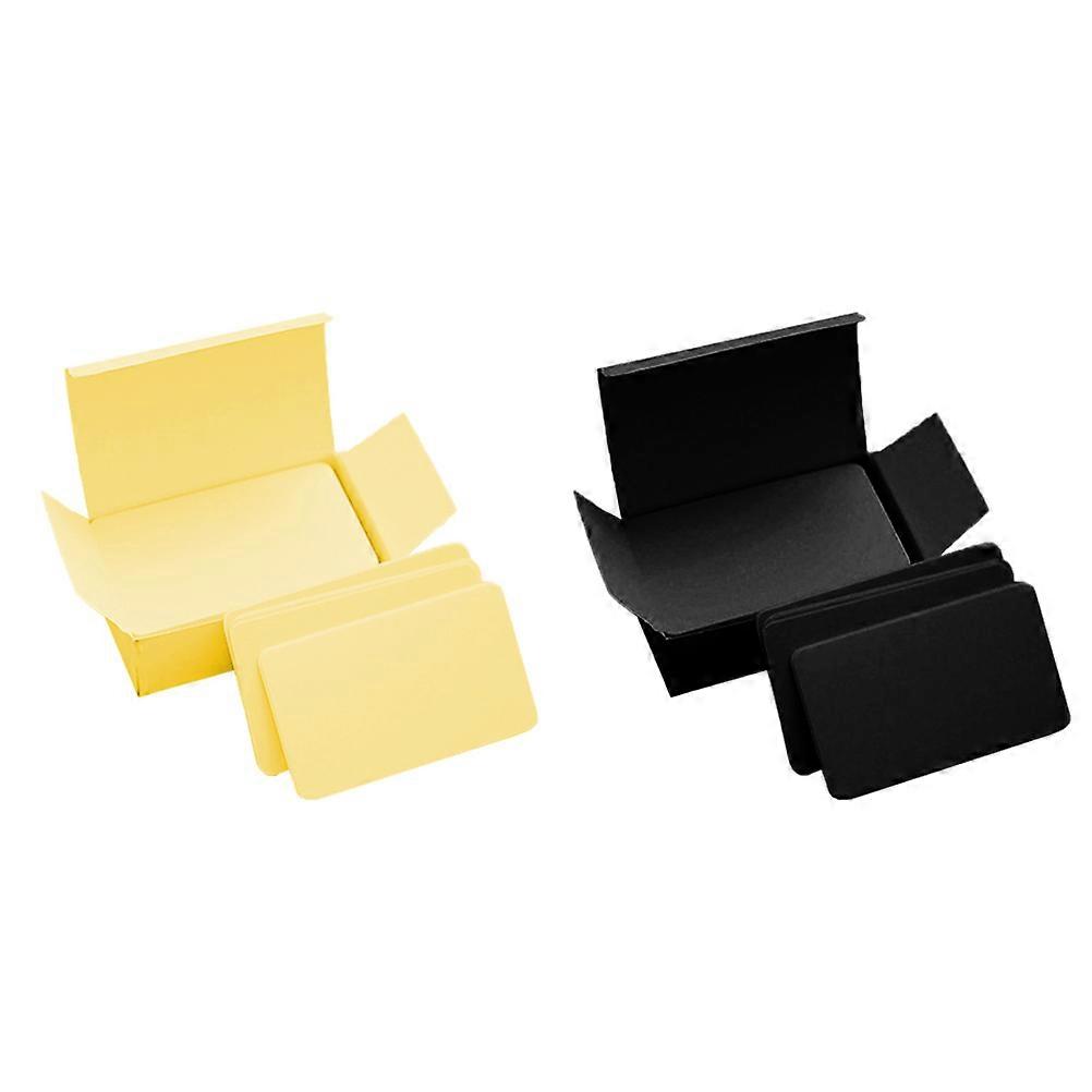 2 Boxes 180pcs Simple DIY Memo Cards Note Paper Message Paper