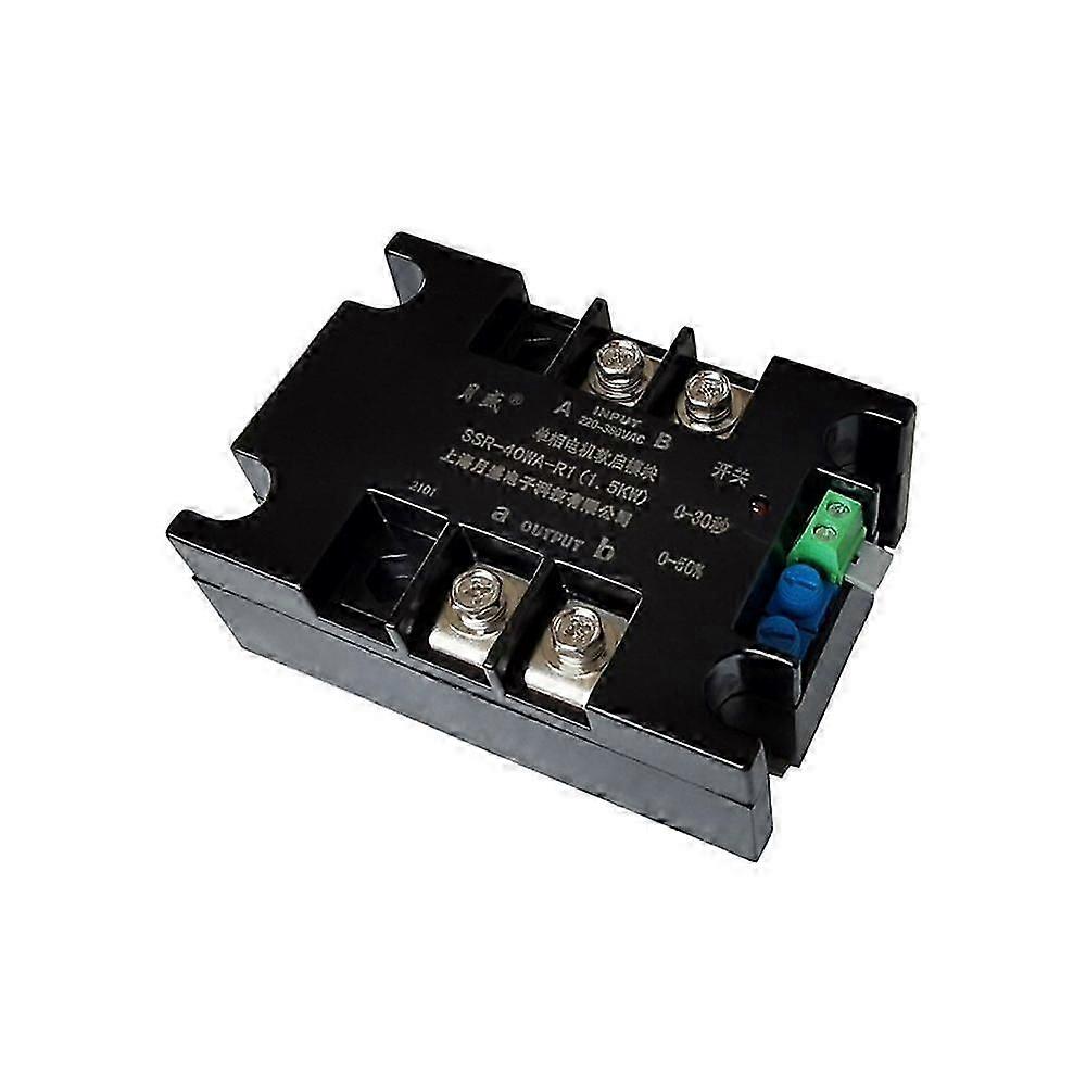 220V Single Phase Motor Soft Starter 1KW-8KW Adjustable Soft Start Module for Industrial Applications