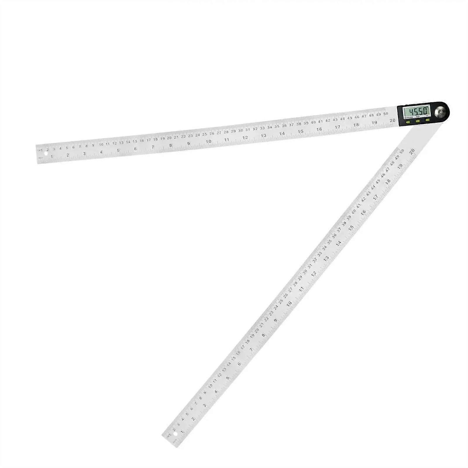 Digital Protractor Stainless Steel Angle Ruler, Electronic Protractor, Angle Finder, Inclination Gauge