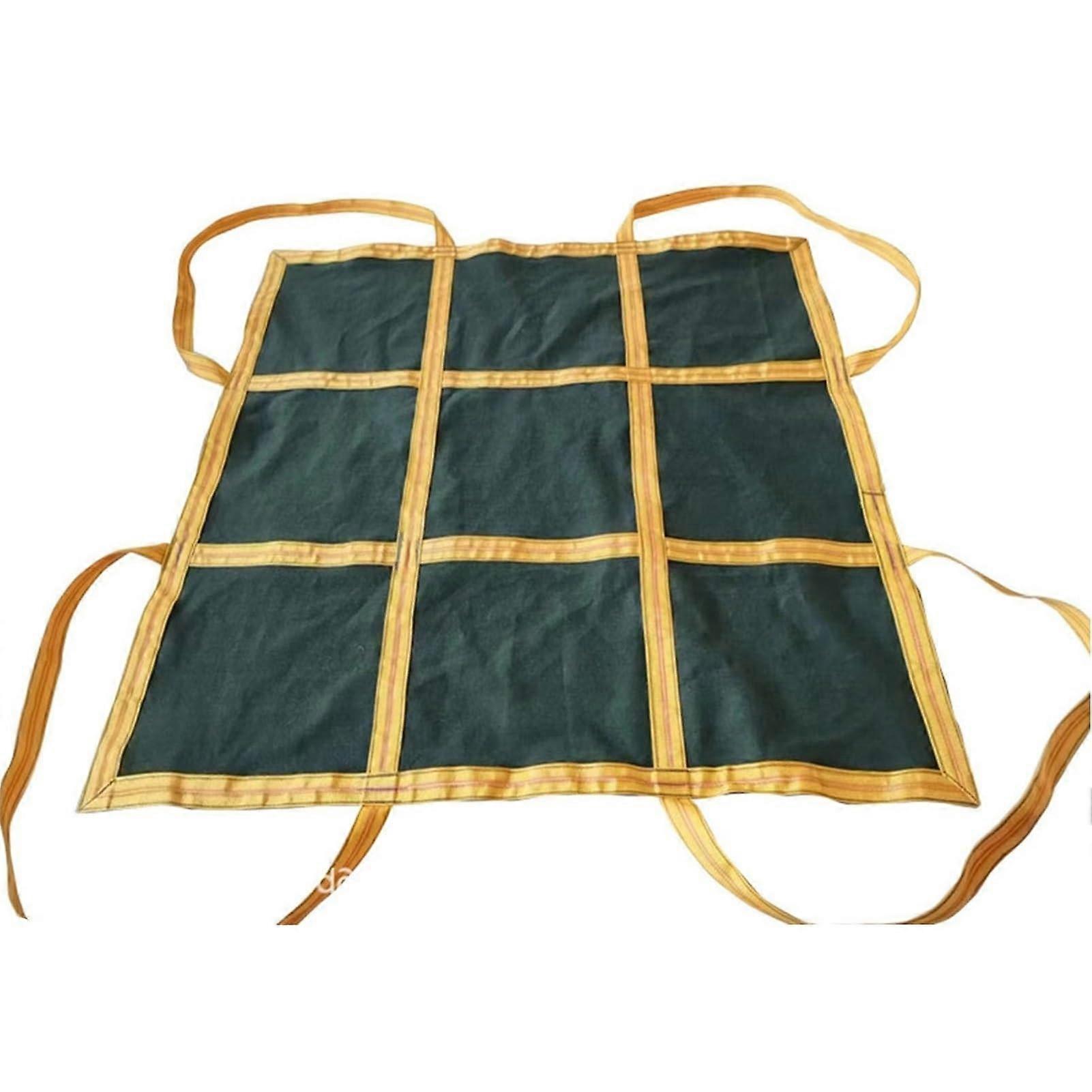 Polyester Canvas Soft Tray Bag Lifting Net Cargo Pallet Net Dock Safety Durable Handling 80X80 Cm Carrying Bag