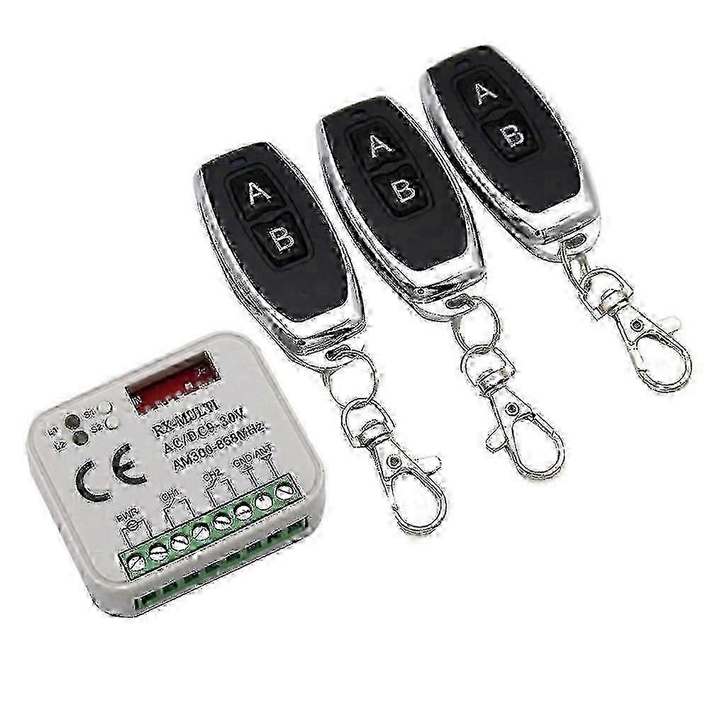 Garage Gate Remote Receiver 433 868mhz Rx Multi 300-900mhz Ac/dc 9-30v Receiver With Remote Control-MEINI