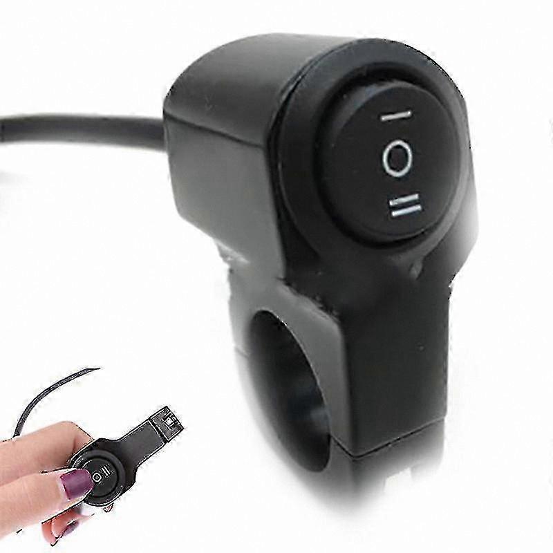 12V Waterproof Handlebar Switch for ATV Headlight and Fog Light Control