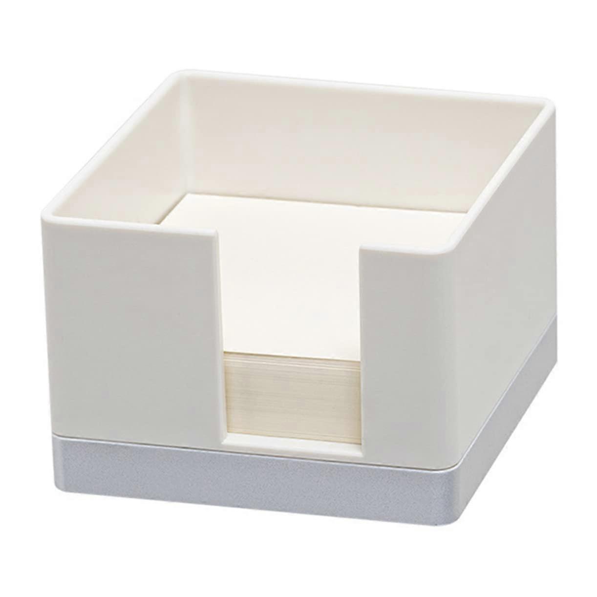 Table Organiser Office 1-Set Memo Box For Notes Memo Pad Holder Desk Organiser Artistic Note Box With Note Paper