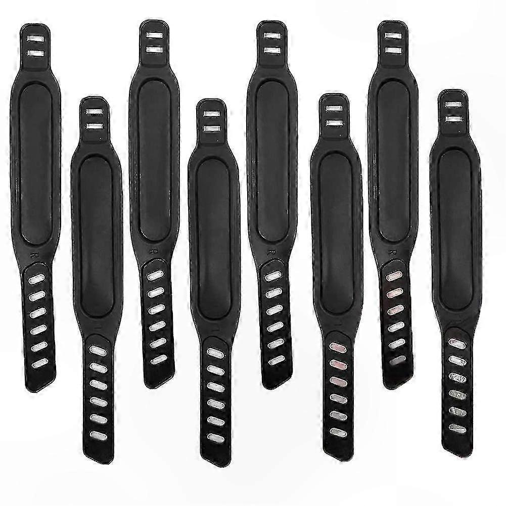 Adjustable Pedal Straps for Exercise Bikes, 8-Pack, Universal Fit for Home and Gym Use
