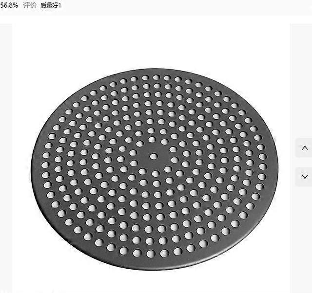 Perforated Pizza Pan: Nonstick Baking Tray - 8.92 Inch Baking Tray - Hole Design Keeps Crispy Bottom For Home Commercial