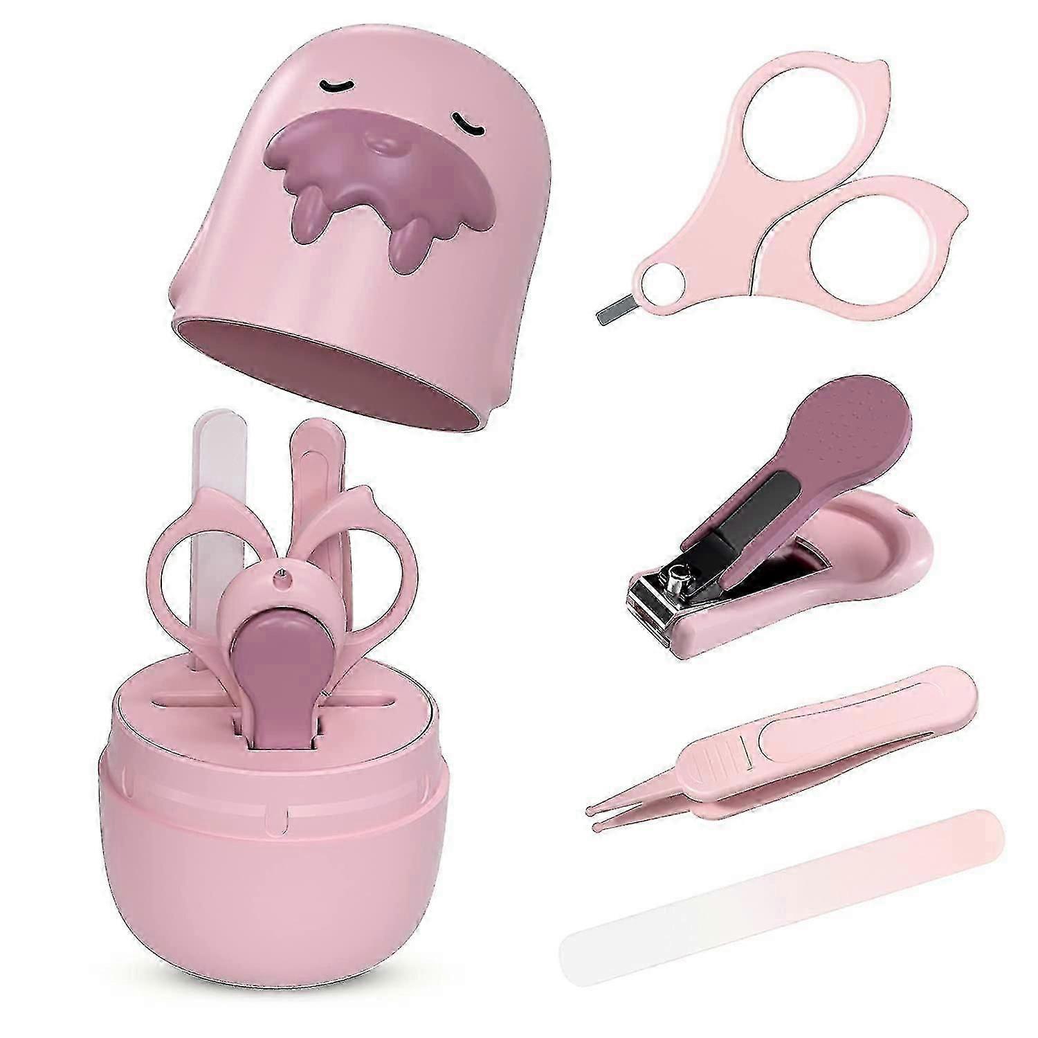 Complete Infant Nail Care Kit with Case - UK Baby Manicure and Pedicure Set