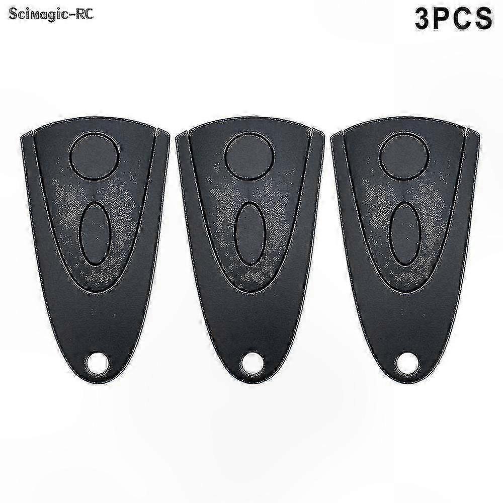 3-Pack 433MHz Rolling Code Garage Door Remote Controls Compatible with Novoferm and Other Brands