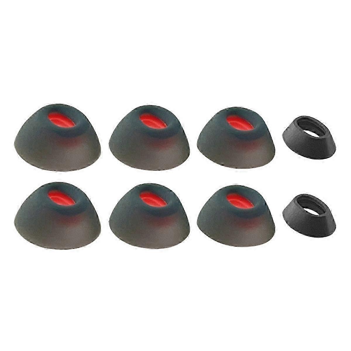 8Pcs Silicone Ear tip Earbuds for Tune Flex Bluetooth-Compatible in-Ear Earphones Replacement Super Soft Buds A