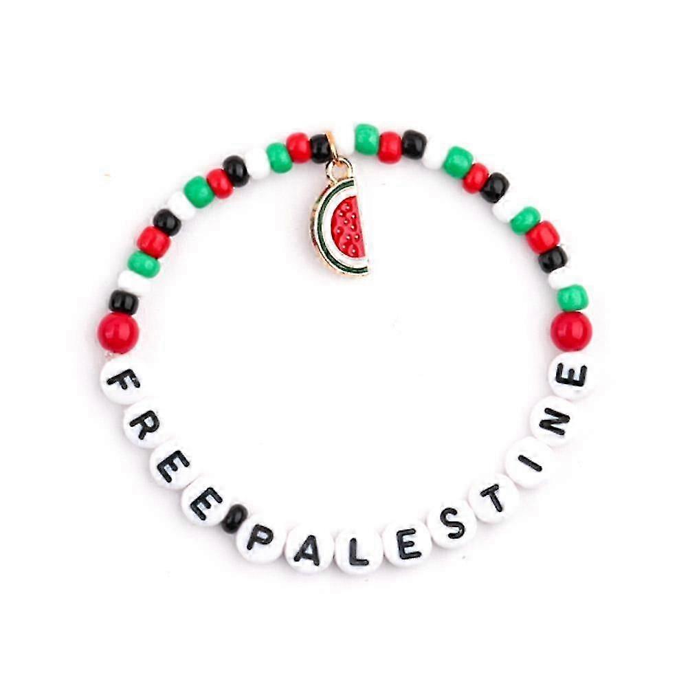 Palæstinensisk vandmelon armbånd armbånd gave patriot