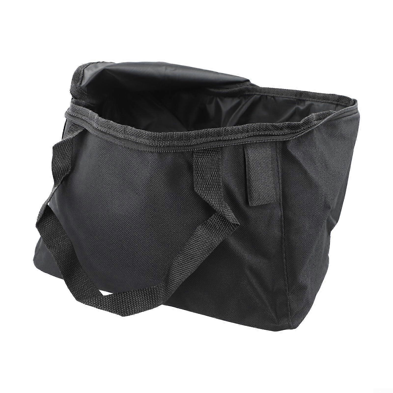 Bicycle Basket Inner Bag with Handle for Storage and Shopping Suitable for Front and Rear Baskets