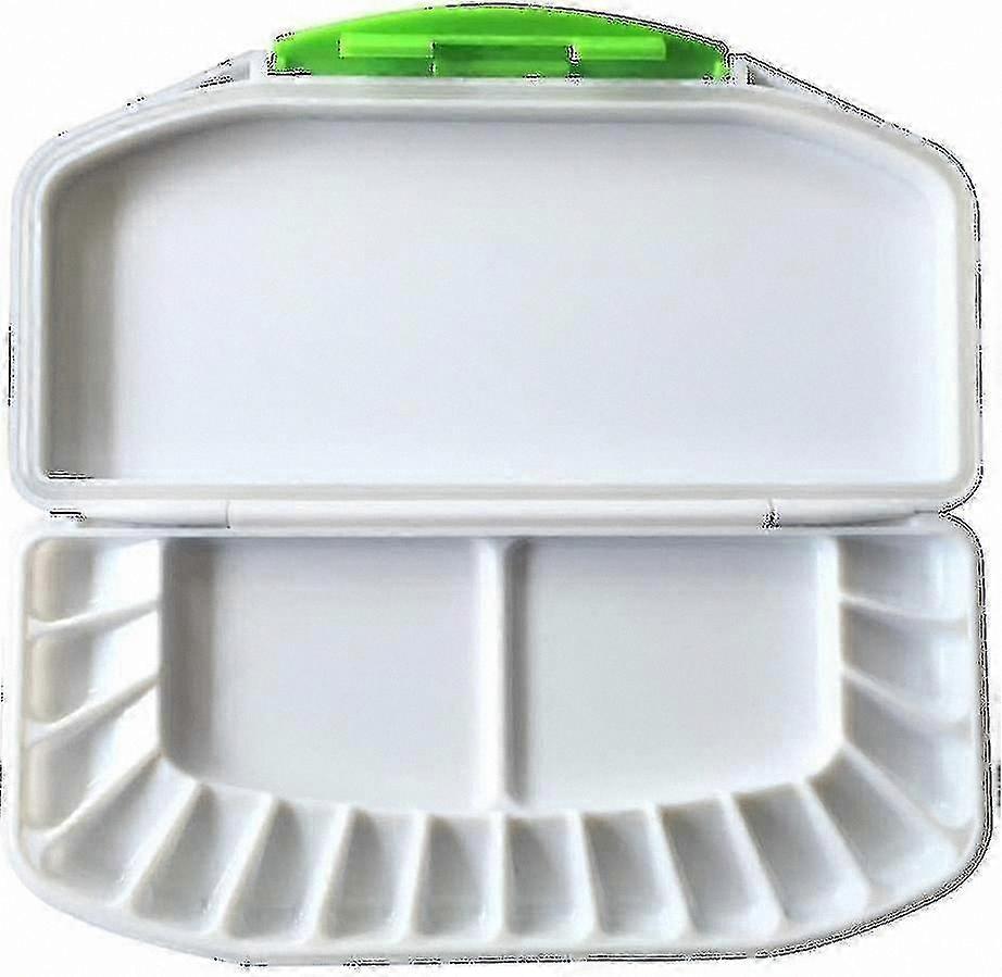 Portable Watercolor Palette Box with Collapsible Design for Artists Drawing Tools