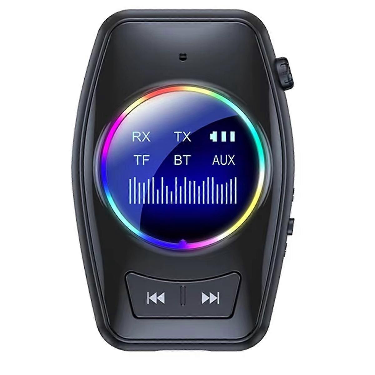 4 in 1 Bluetooth Audio Receiver Transmitter 3.5MM AUX TF Card Play Adapter Stereo Music with Mic fo