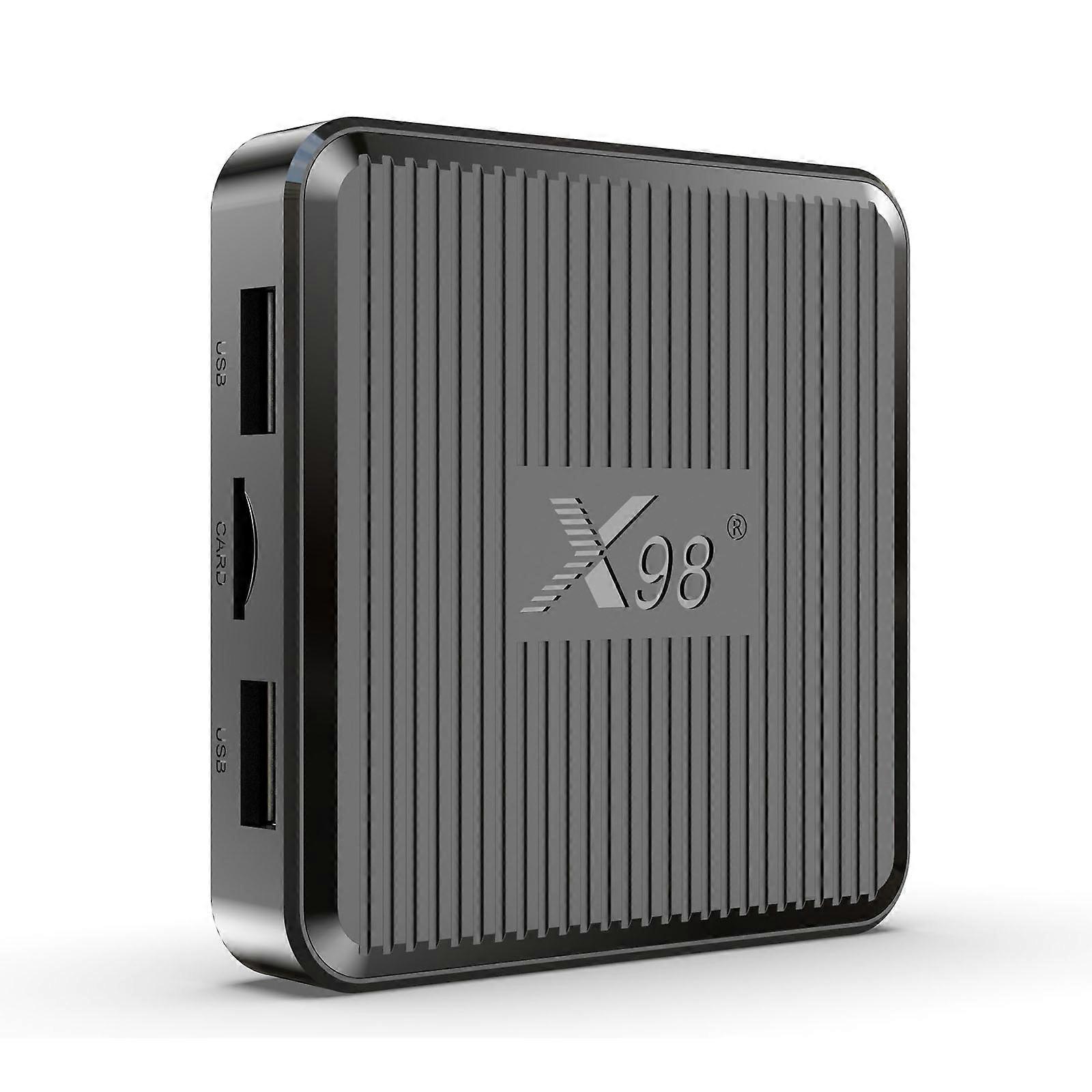 X98Q Android 11 Smart TV Box, Amlogic S905W2, 4K UHD, Dual-Band WiFi, AV1 Decoding