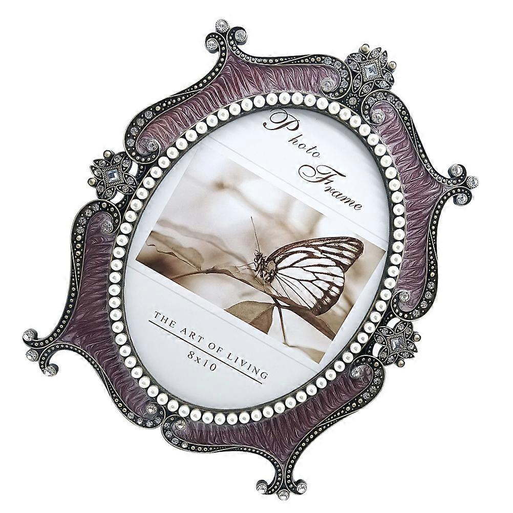 Photo Frame Classic Photo Frame Family Metal Assorted Color for Display Photo 1Set