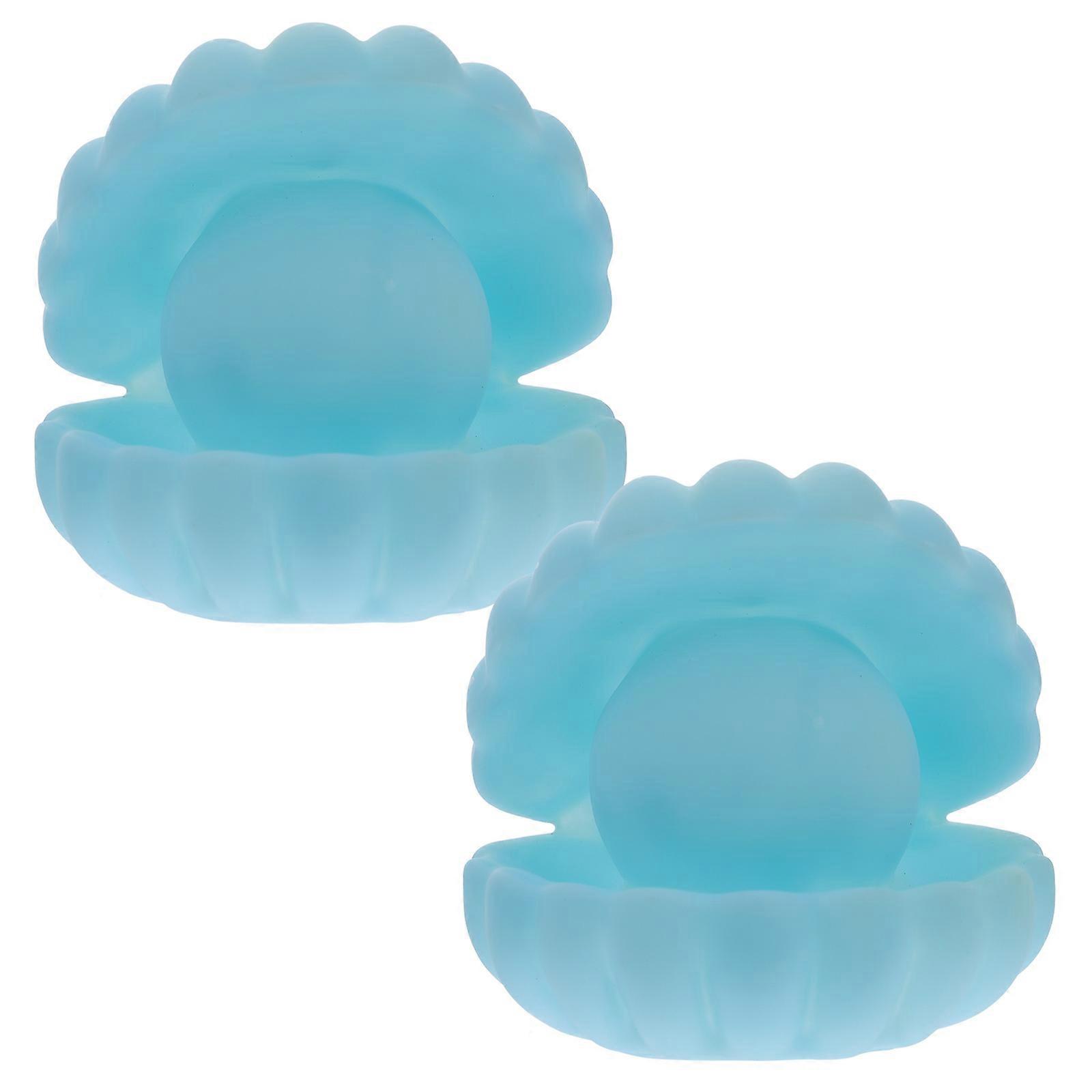 Here's a refined and appealing product description based on the title you provided:
**2pcs Pearl Shell Night Lamps – Decorative Compact Bedroom