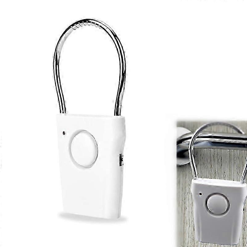 Dør- og vindusalarm, dør- / vindussensor, 120dB berøringssensor dørhåndtak Tyverialarm Vibrasjon Vindu Innbruddsvarsel Hjem Sikkerhet