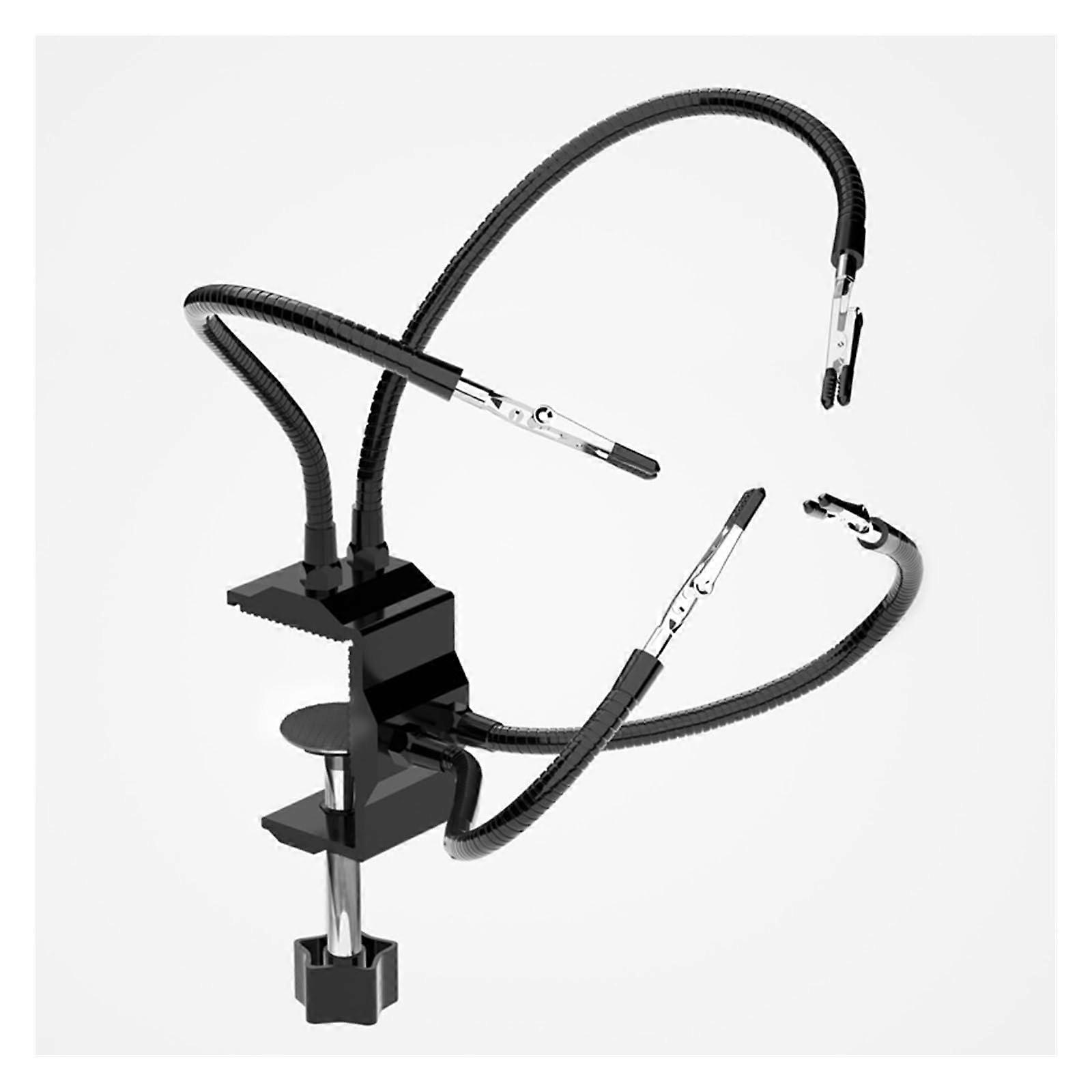Third Hand Universal Soldering Station with Adjustable Clip, Electric Soldering Iron Bracket for Precision Welding Repair Tool