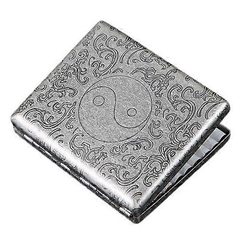 Pure Copper 20pcs Cigarette Box 3D Cloud Taiji Design