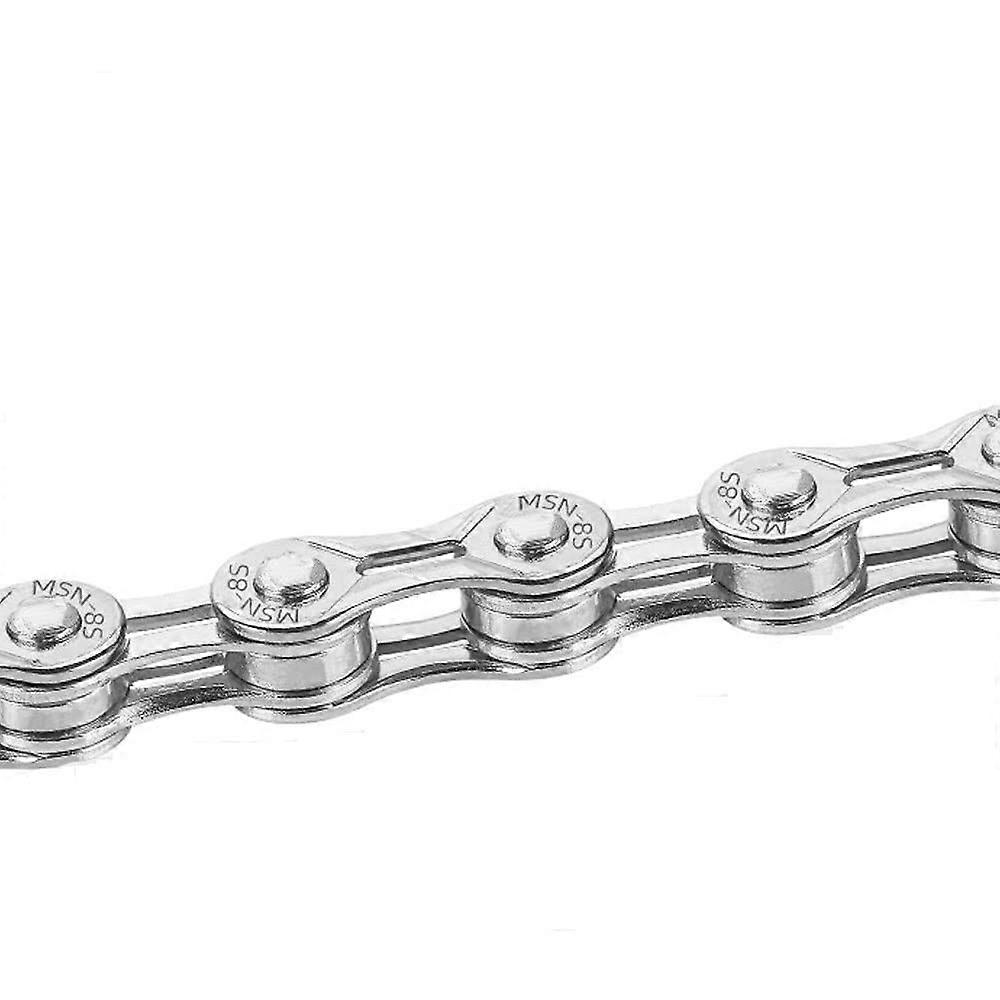 Bicycle Chain 8 Speed116 Links with Spare Master Links Lightweight for Road