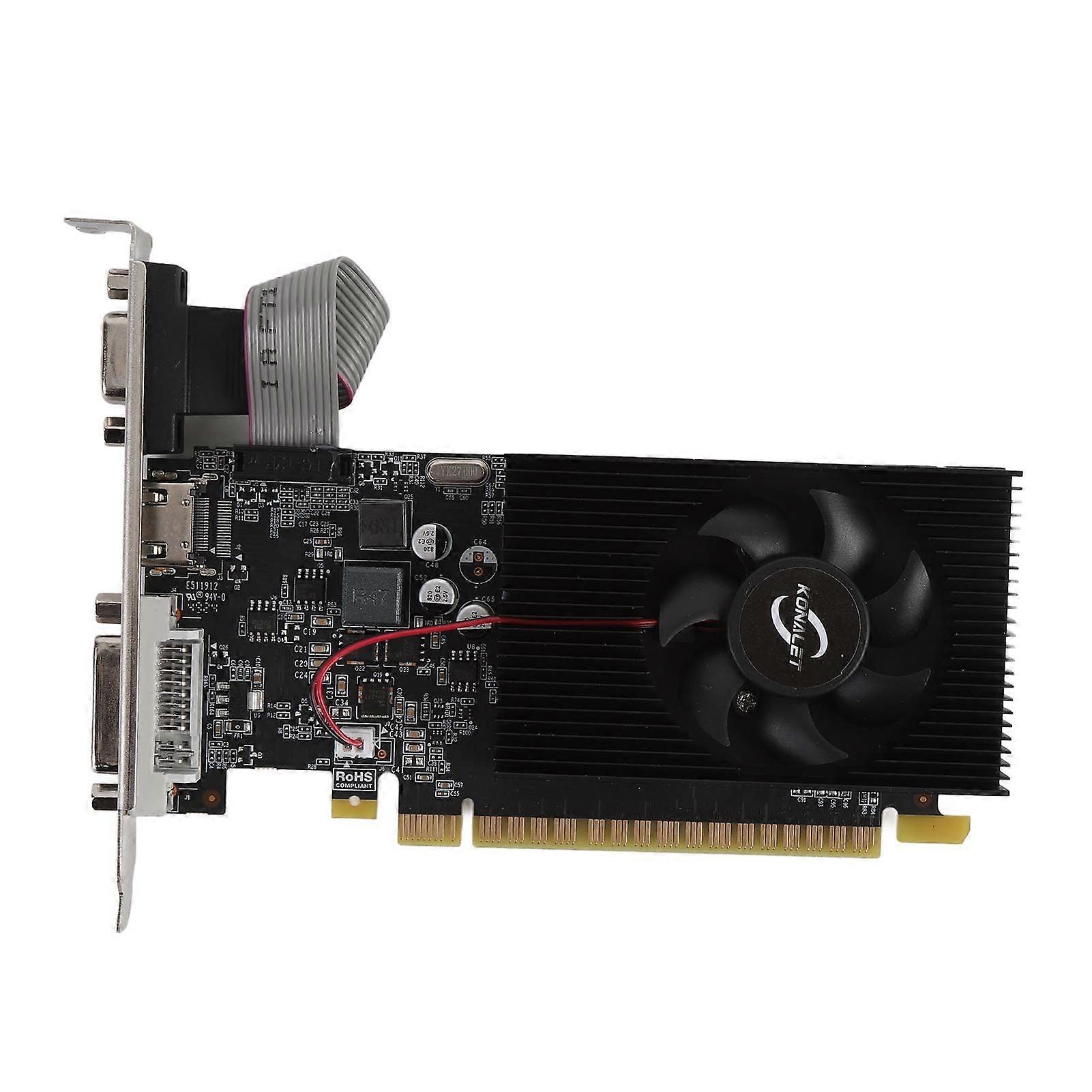 GT740 Graphics Card 4GB 128 Bit DDR3 Memory DVI VGA HD Multimedia Interface PCI E 3.0 X16 Computer Video Card with Fan