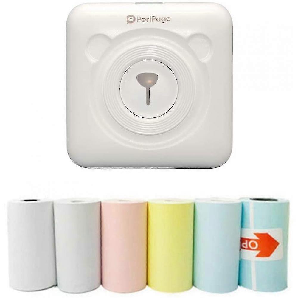Mini Printer, Wireless Thermal Label Printer, Sticky Note Receipt, ...