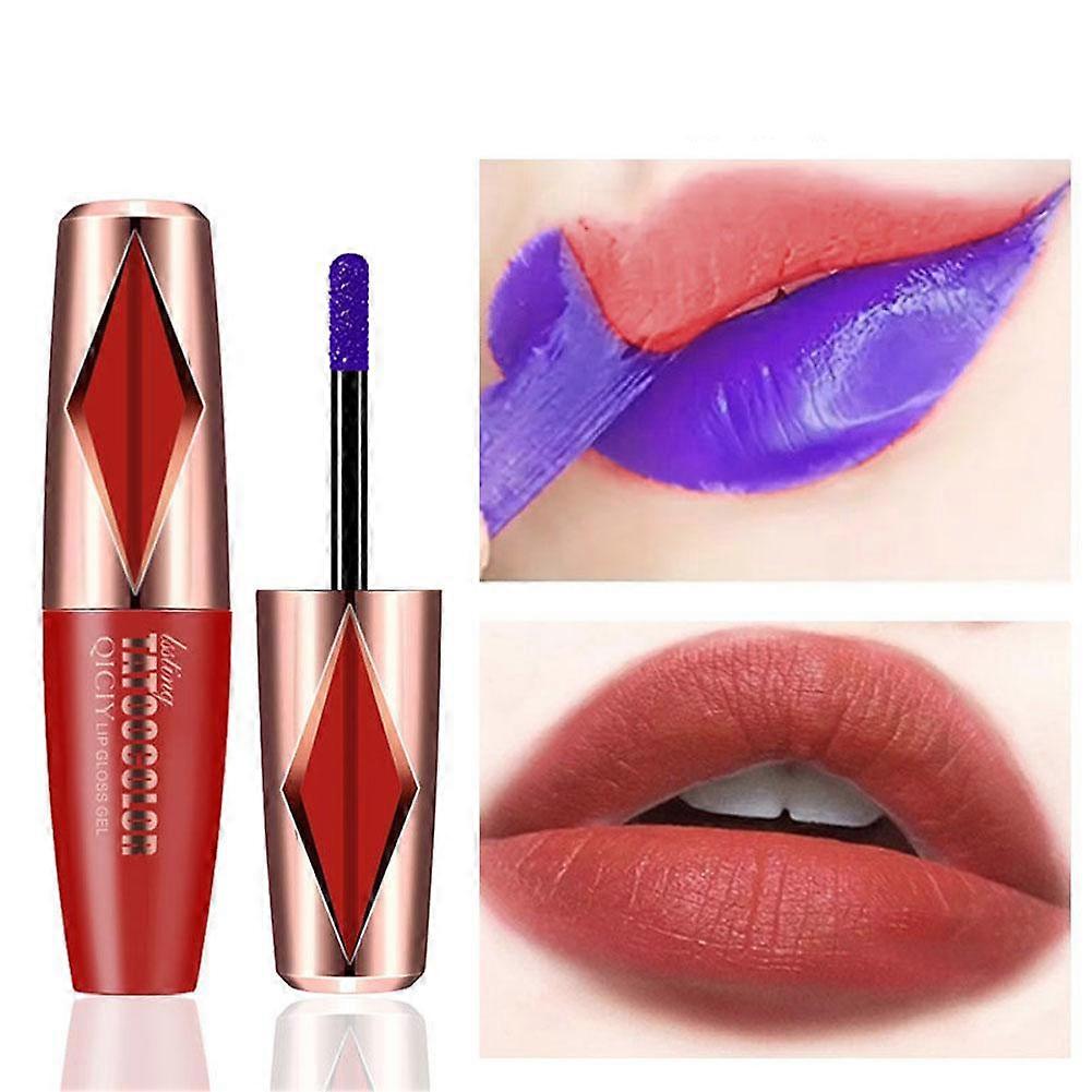 Tear-Off Lip Gloss - Long-Lasting Waterproof Matte Formula, Create Perfect Lip Makeup for All-Weather Use