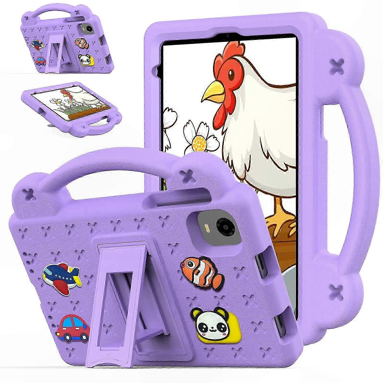 Protective EVA Case for Kids Tablets with Handle and Stand Feature