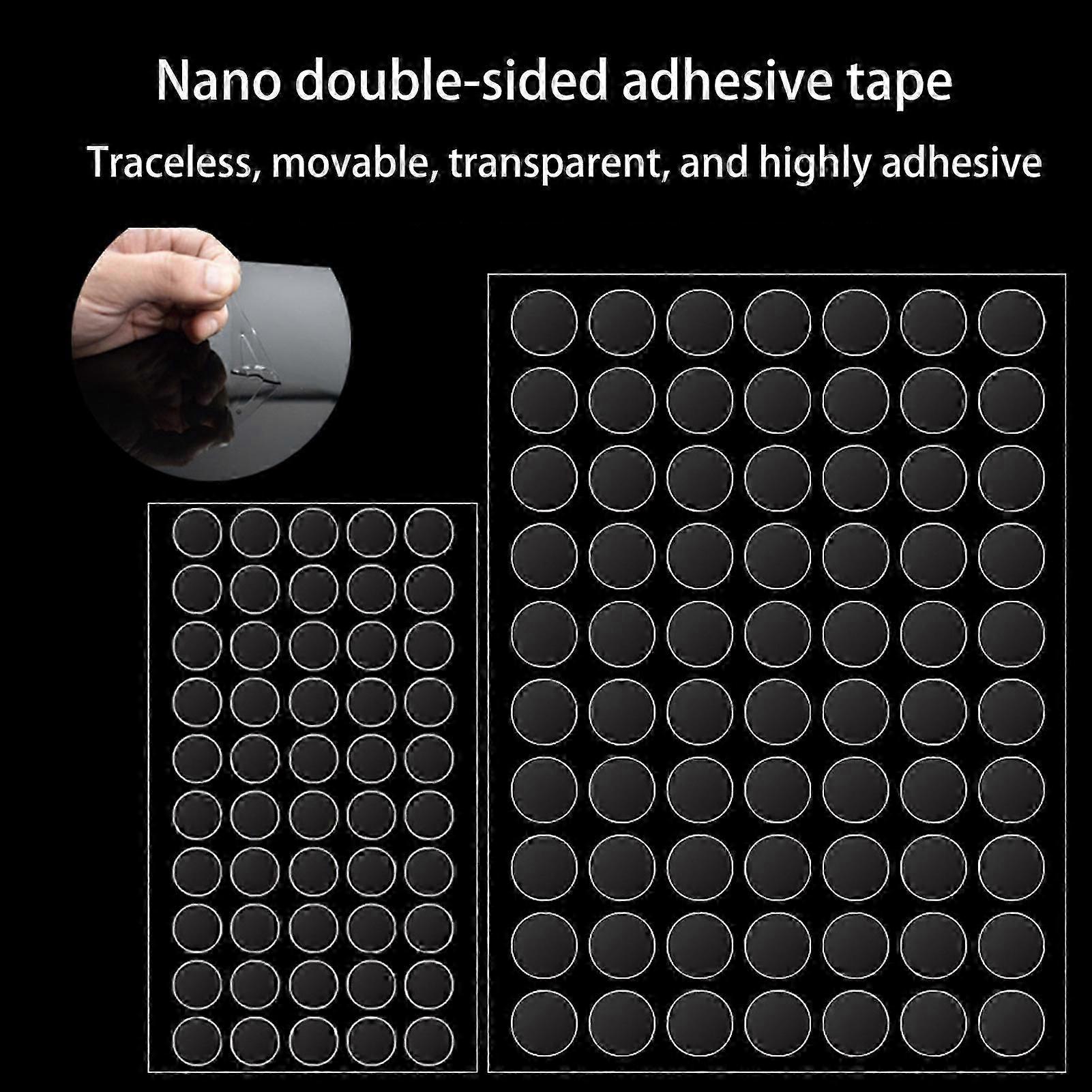 DIY adhesive dots 100pcs high transparency removable