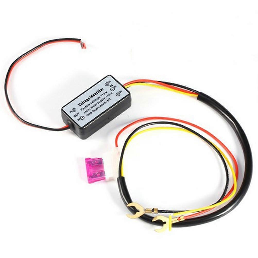 Vehicle Car Light Controller Daytime Running Light Controller Abs Multi Color Waterproof Delay Function 1Pcs
