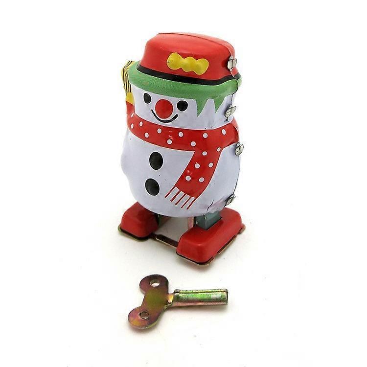 Snowman Robot Wind-Up Toy