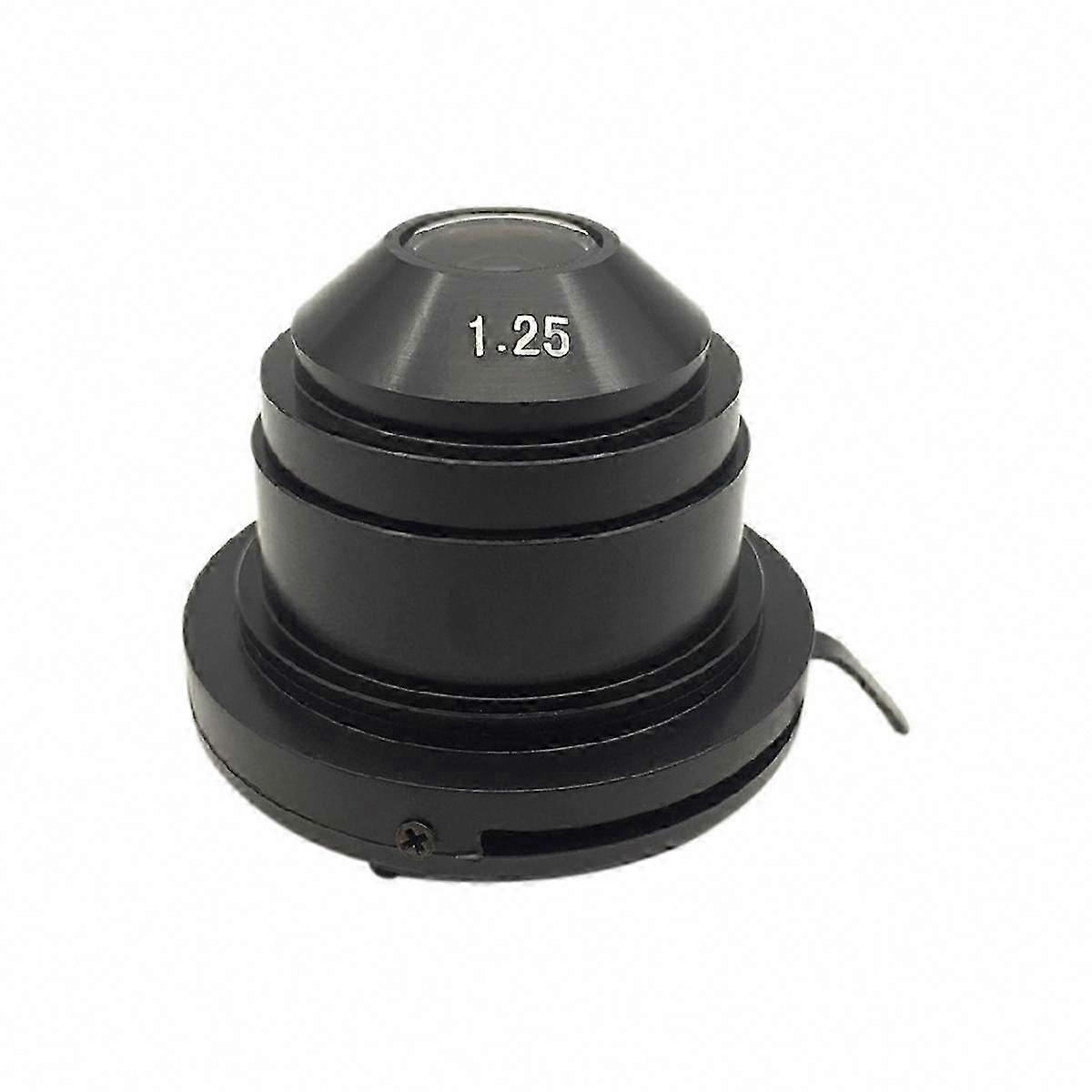 Abbe Condenser (NA1.25) with Variable Diaphragm for Microscope Light Convergence