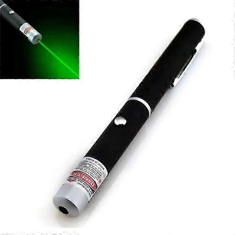 Laser-101 Green Laser Pointer 5mW Single Dot Pen Beam for Outdoor Teaching Presentation Indicator (W