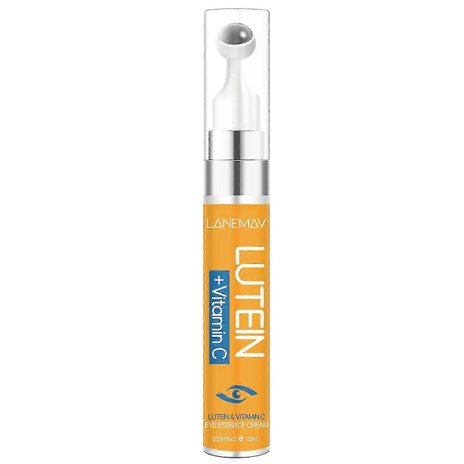 Lutein Eye Essence Cream, Lutein VC Eye Cream, Firming Anti-Aging Eye Serum, Under Eye Rollerball Essence, Improve Wrinkle, Eye Bags, Dark Circles