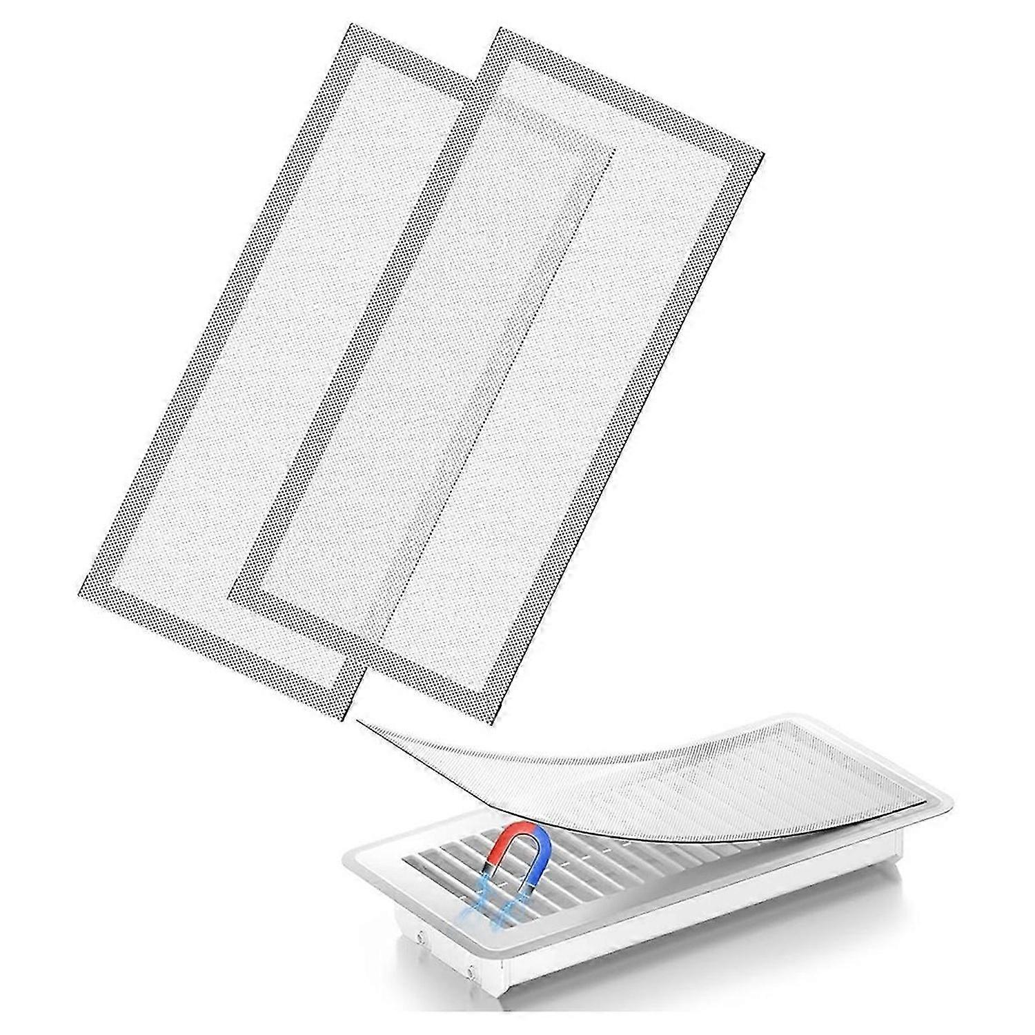 Floor Vent Cover, Magnetic Vent Cover Mesh Ventilation Filter D