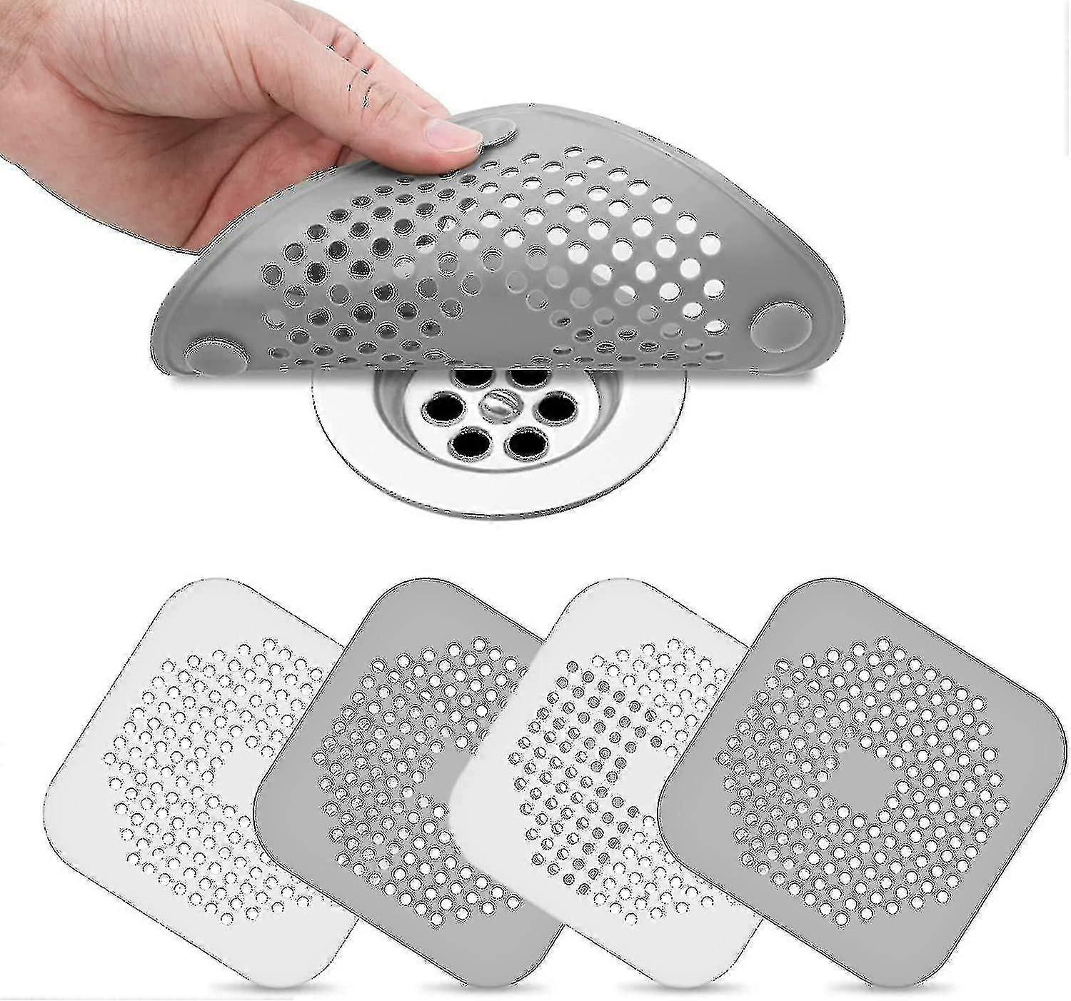 4 stuks siliconen drain zeef. Spoelbak Zeef. Haar zeef douche. Zinken