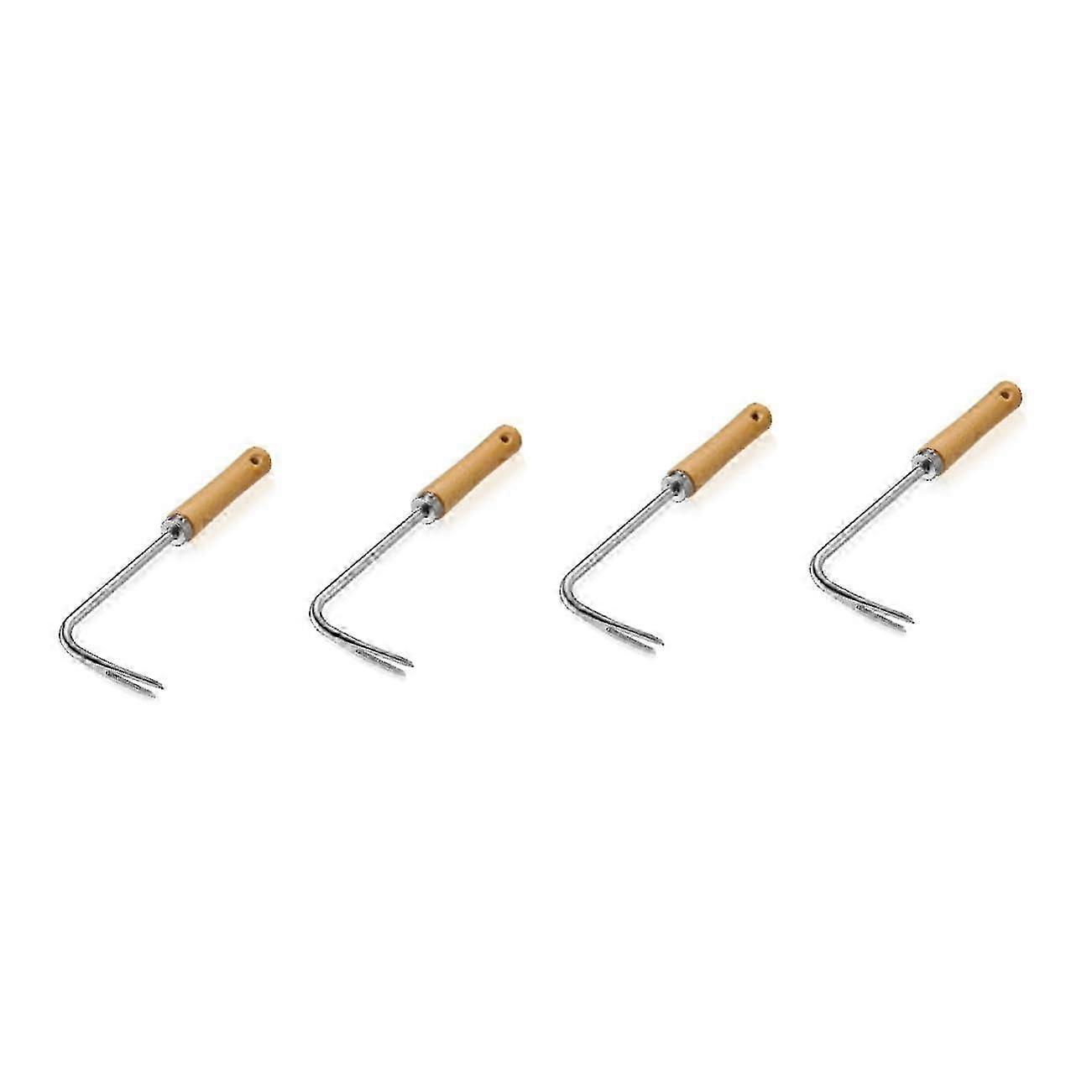 4pcs Manual Weeding Tools Remover Grass Pulling Handle Uprooting Garden Weeders Lawn Edger 2025