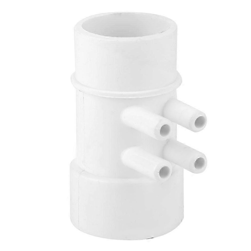 4-Port 1.5" 10mm Pool Plumbing Manifold, Water Supply Pipe Connection, Spa Accessory