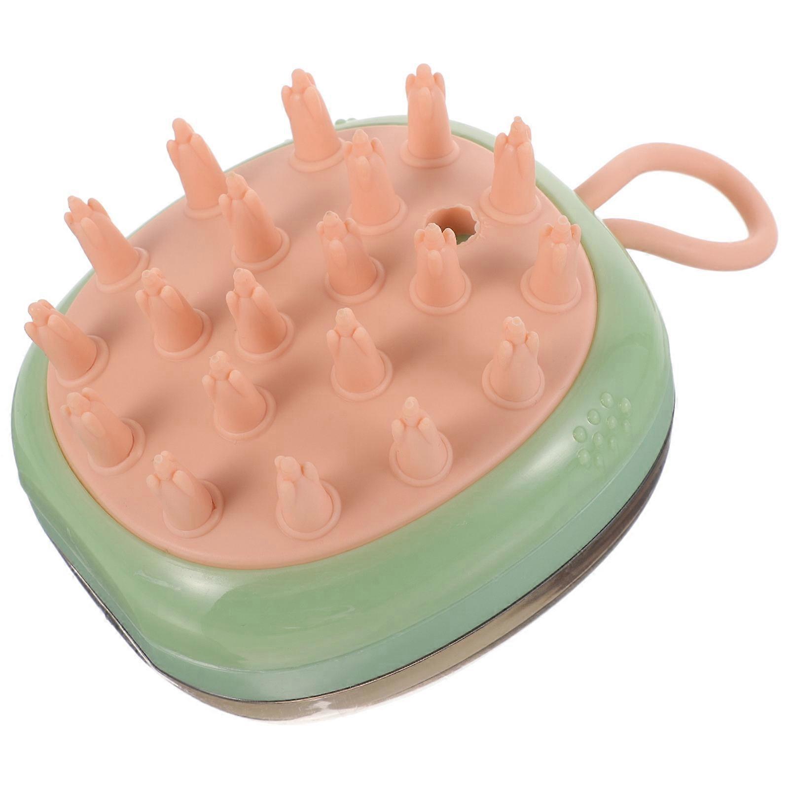 Reusable Pet Massage Brush ABS for Dog Bath 4Pcs Household Scrubber
