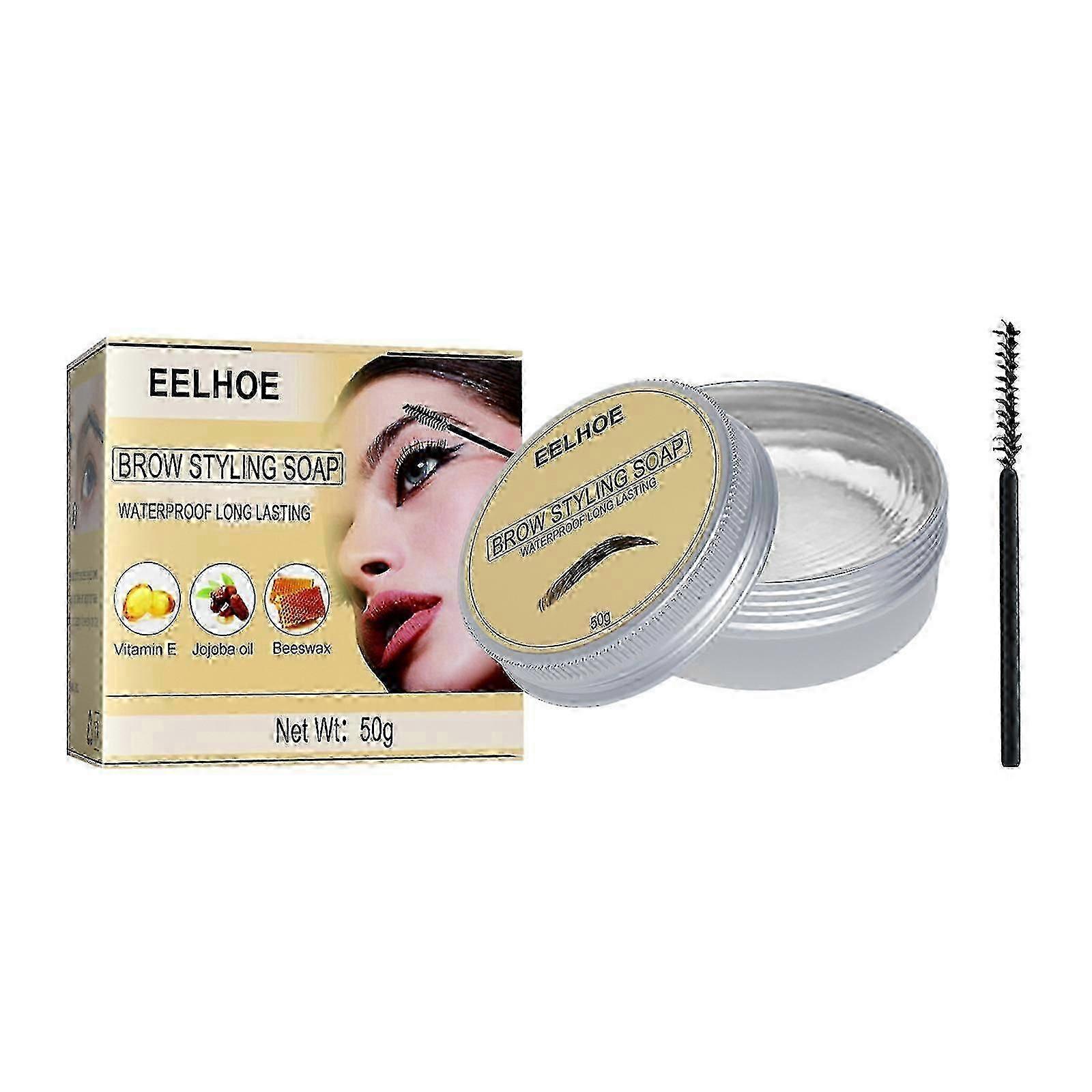 Eelhoe Eyebrow Shaping Cream Cross-border Three-dimensional Plastic Eyebrow Transparent Refreshing Long-lasting Natural Makeup Eyebrow Shaping Cream