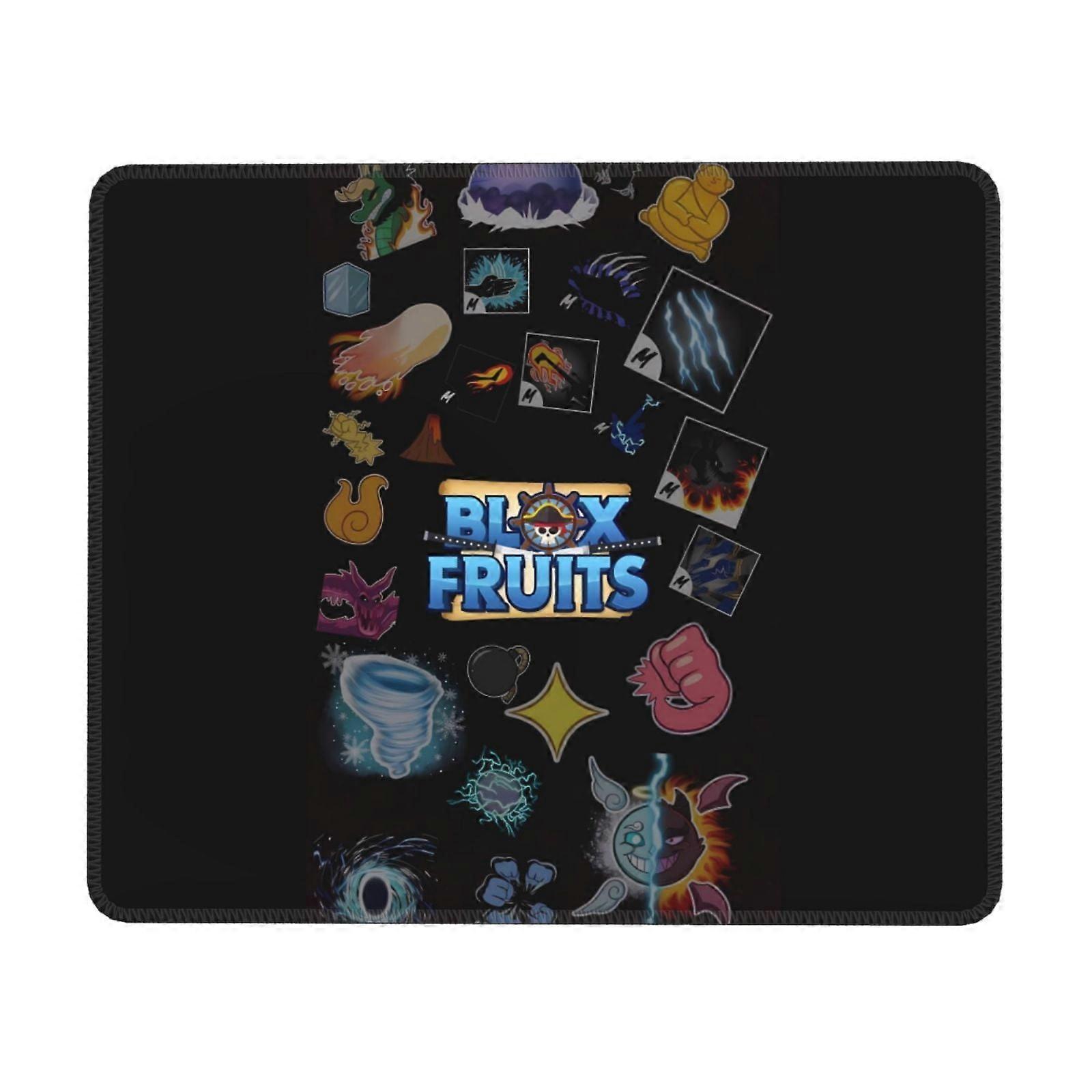Blox Fruits Rubber Lock Edge Mouse pad, Office Desk pad, Writing pad, Multi Code Game pad Mouse Pads for Computers Laptop Mouse Mouse Pad