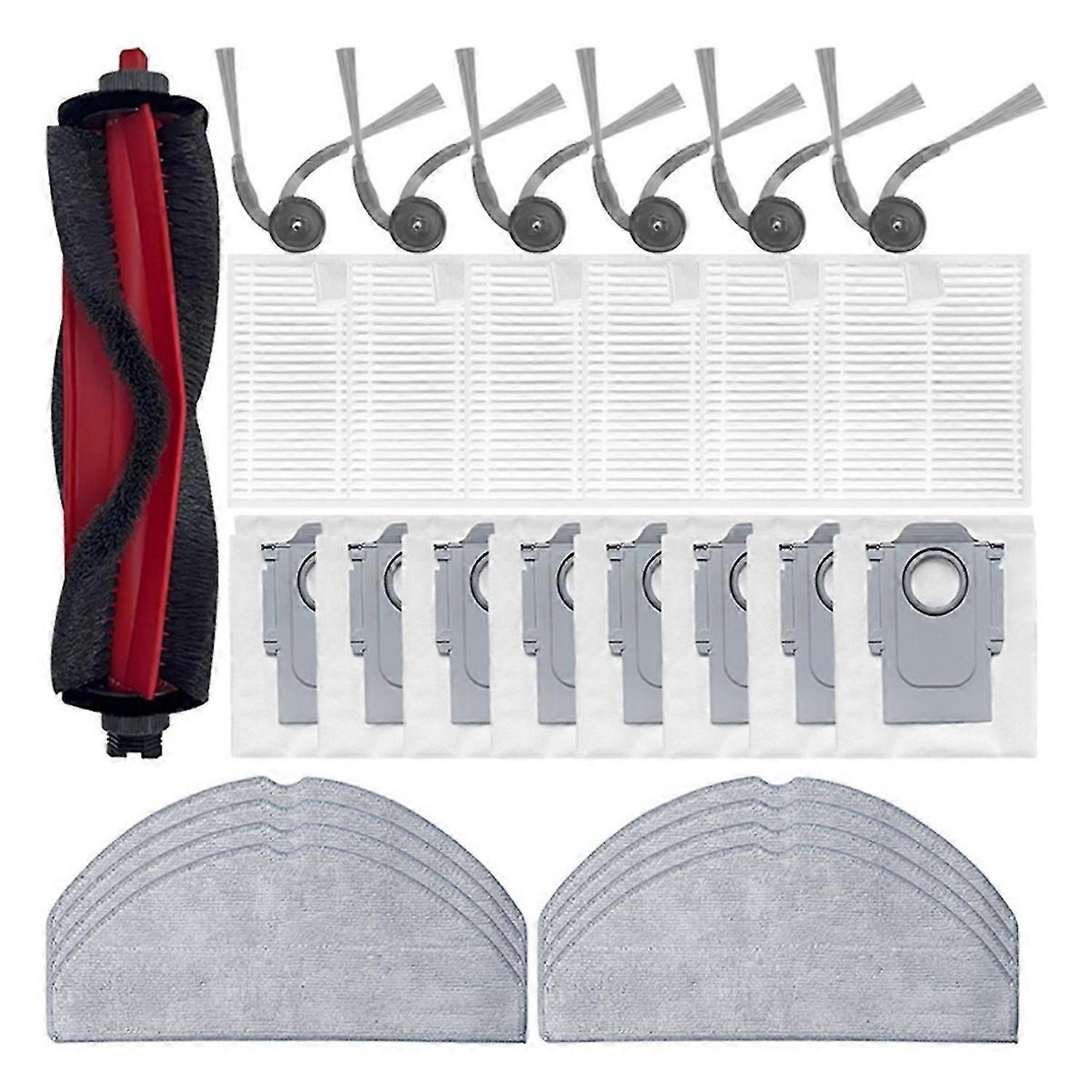 For Q7TF/Q7TF+ Main Side Brush Hepa Filter Mop Cloth