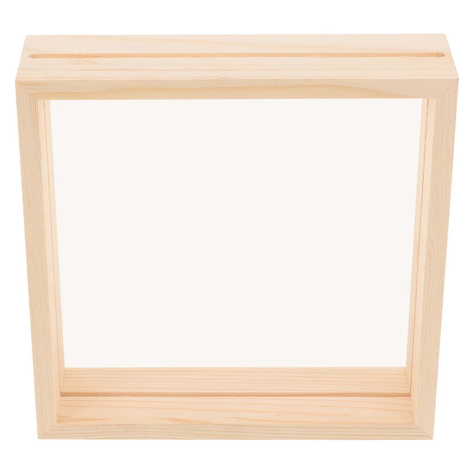 Dried Flower Frames Wood Photo Frame for Display 3Pcs