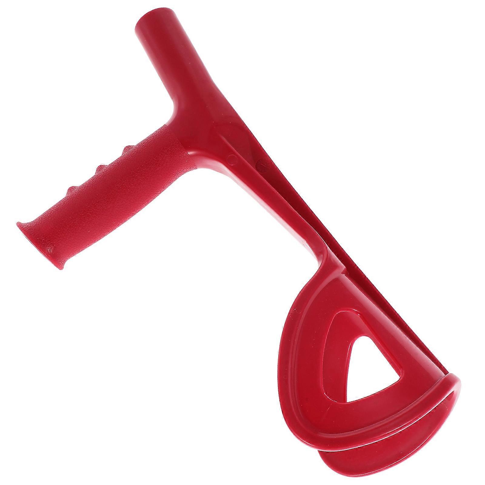 Walking Cane Accessories Including Ergonomic Cane Handle For Patients With Mobility Challenges In Red Color With Support Function 1Set