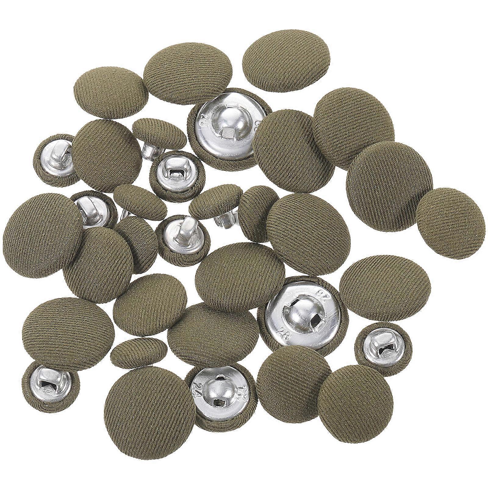 Replacement Sewing Buttons 60Pcs Round Shaped Vintage Buttons Suitable for Shirts Dresses Crafting Needs