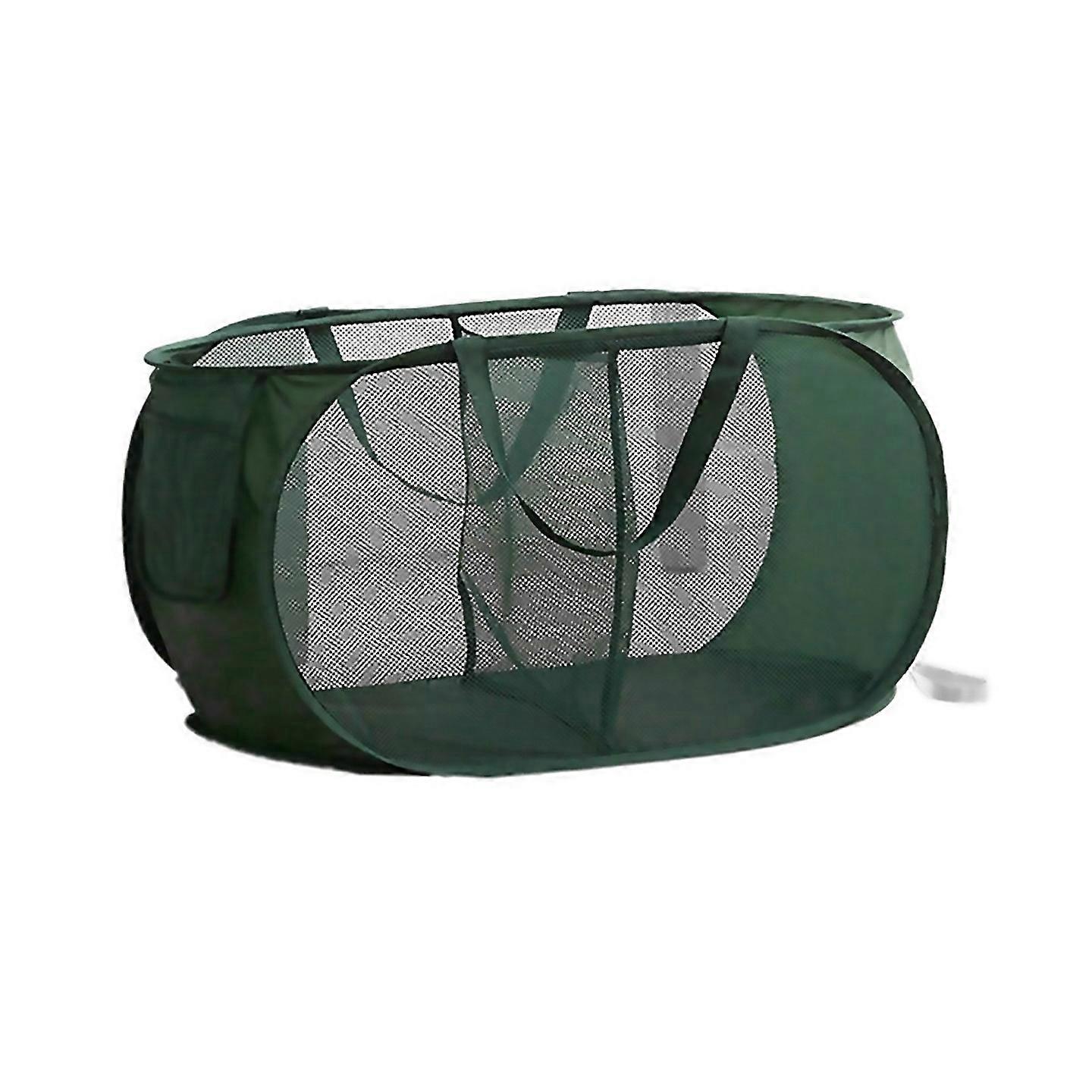 For Breathable Mesh Folding Laundry Basket Household Easy To Clean And Maintain